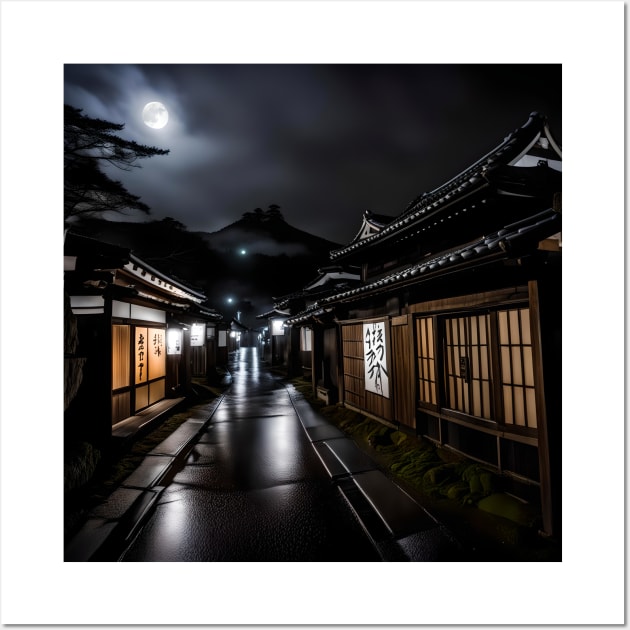 Moonlit Prefecture Wall Art by Lyvershop